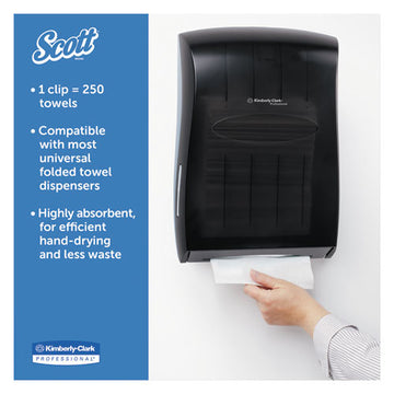 Scott® Essential 100% Recycled Fiber Multi-fold Towels ,9 1-5 X 9 2-5, 250-pk, 16 Pk-ct freeshipping - TVN Wholesale